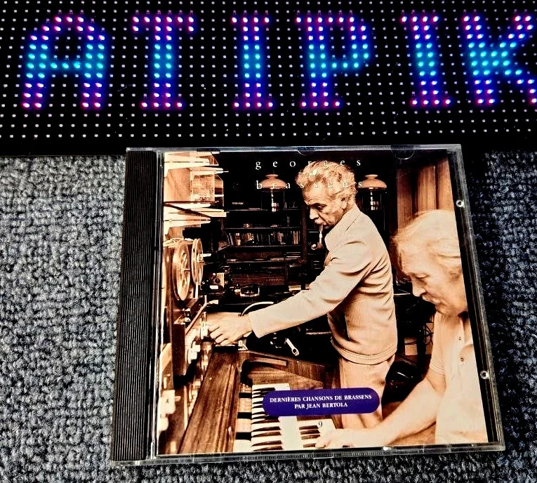 🎶 Un trésor de Brassens par Jean Bertola – Le CD rare à posséder absolument ! 🎶